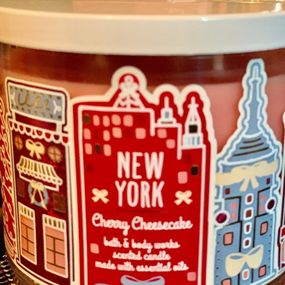 New York Cherry Cheesecake BBW Candle - Picture 1 of 1